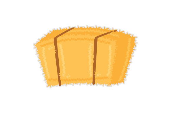 A Bale of Hay Sticker for Farm Amp Crafts