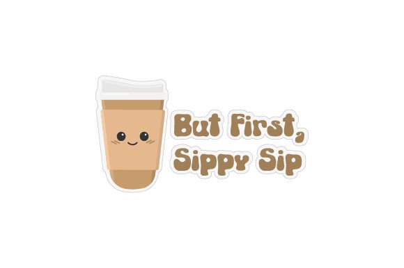But First, Sippy Sip Coffee Mug Sticker: A Designer's Review