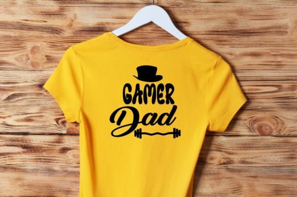 GAMER DAD-Happy Father s Day Quote Graphics