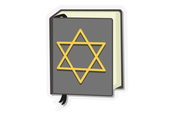 Hanukkah Sticker Torah: A Jewish Crafts Asset for Digital Sellers