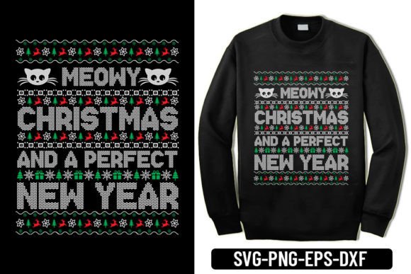 Merry Christmas & Perfect New Year Graphics & T-Shirt Design