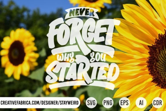 Never Forget Why You Started Graphics