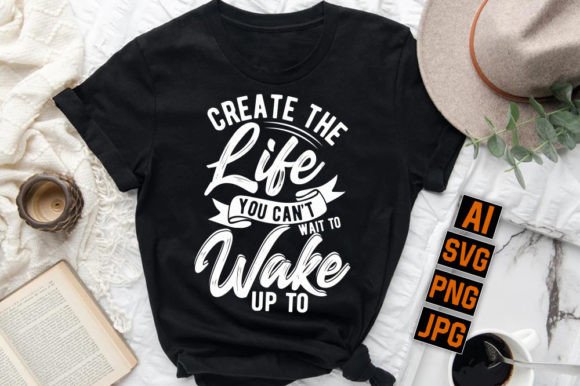 Review: Motivational Quote Typography T-Shirt Design