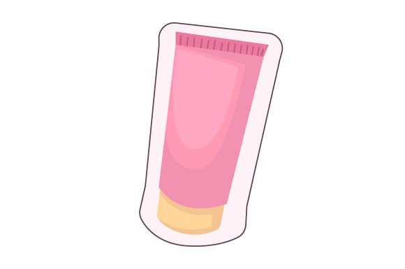 Skincare Body Lotion Sticker for Beauty Amp Crafts
