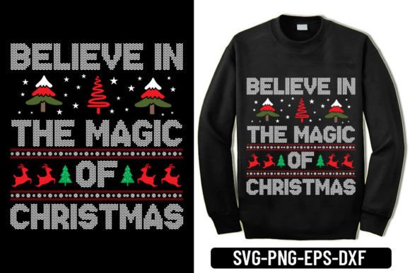 Ugly Sweater - Believe in the Magic of Ch